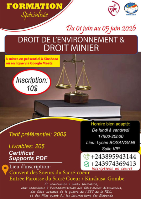 Droit de l’environnement et droit minier