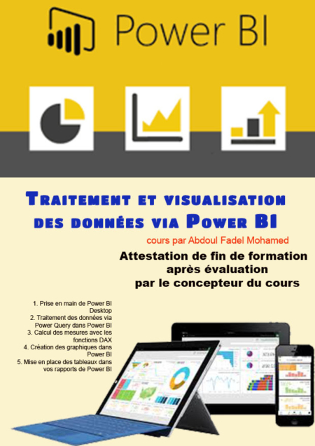 Traitement et visualisation des données via Power BI
